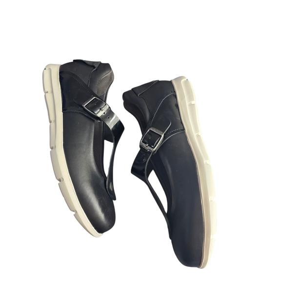 Birkenstock Tralee Narrow Fit T-Strap Black Shoe Sandal Women's EU 38 US7 - Picture 9 of 13